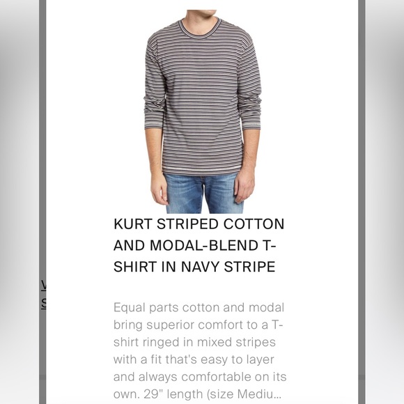 NWT NN07 Kurt long sleeve top - Picture 10 of 12